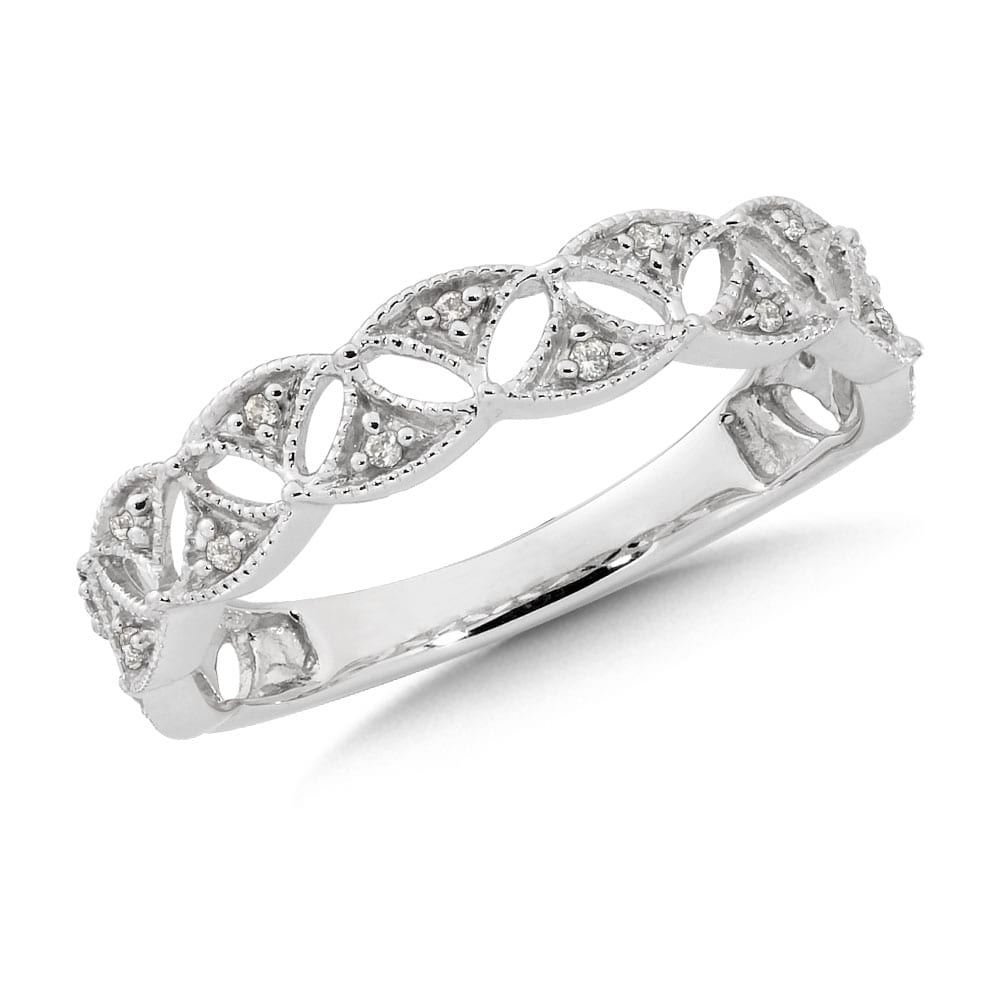 Diamond Ring in 14k White Gold