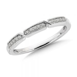 Diamond Ring in 14k White Gold