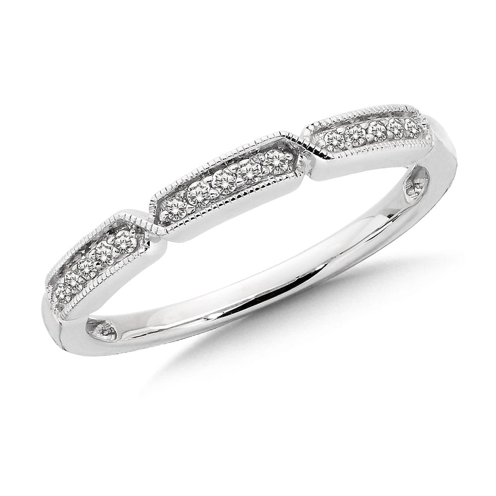 Diamond Ring in 14k White Gold