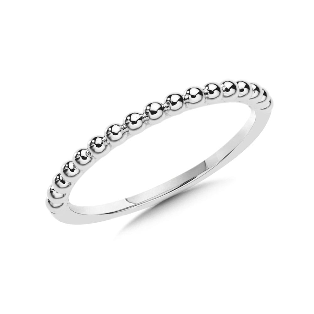 10K White Gold Ring