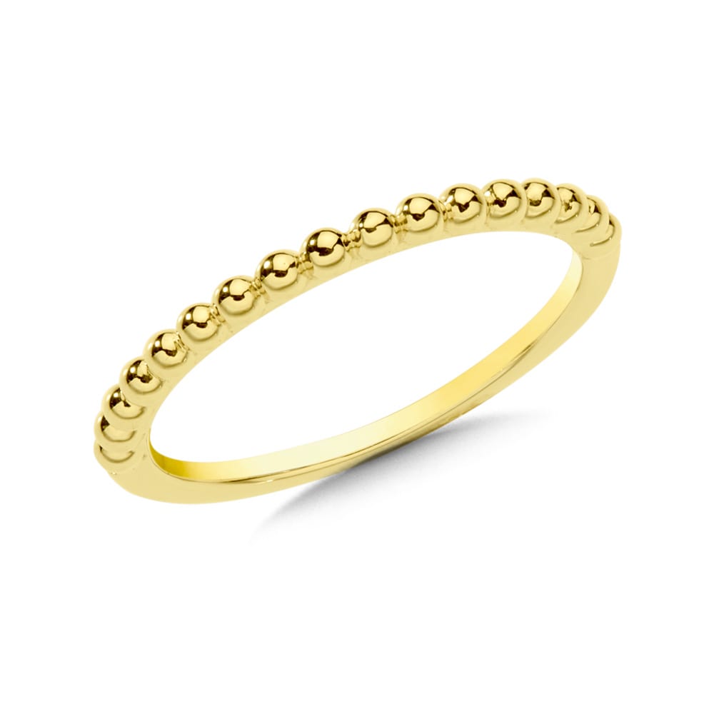 14K Yellow Gold Stackable Ring