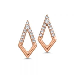 Diamond Kite Earrings