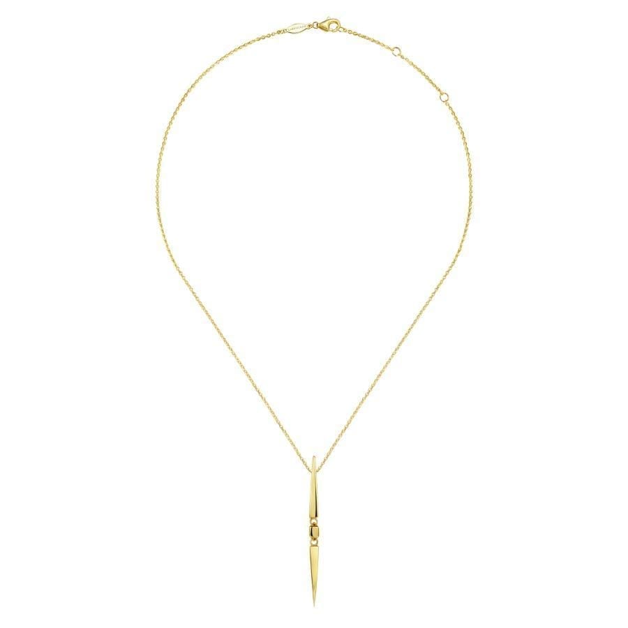 14K Yellow Gold Fashion Necklace - Image 2