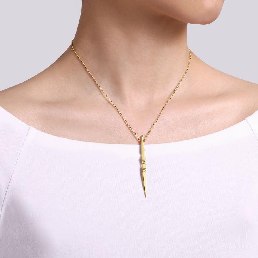 14K Yellow Gold Fashion Necklace - Image 3