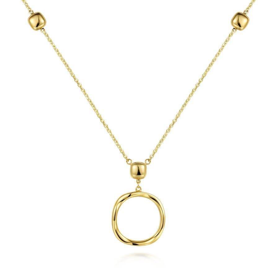 14K Yellow Gold Fashion Necklace - Image 2
