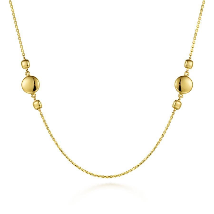 14K Yellow Gold Fashion Necklace