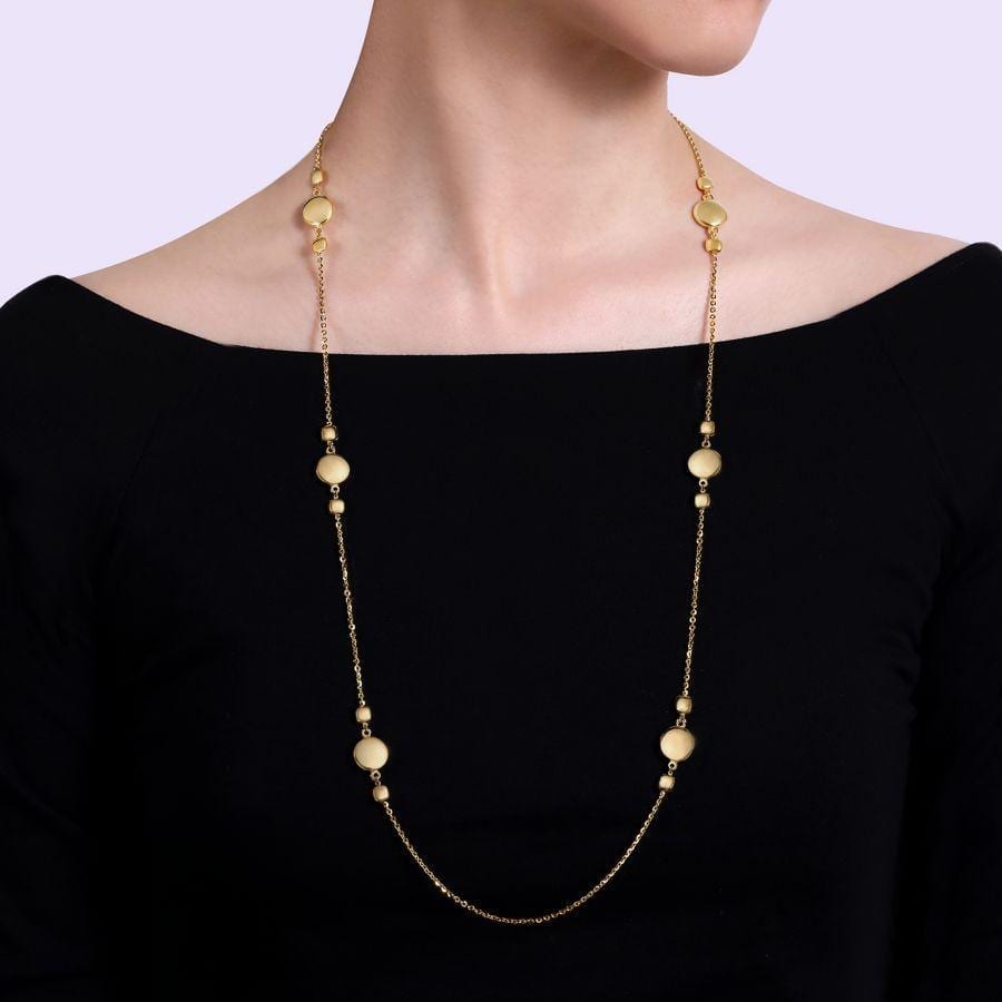 14K Yellow Gold Fashion Necklace - Image 3
