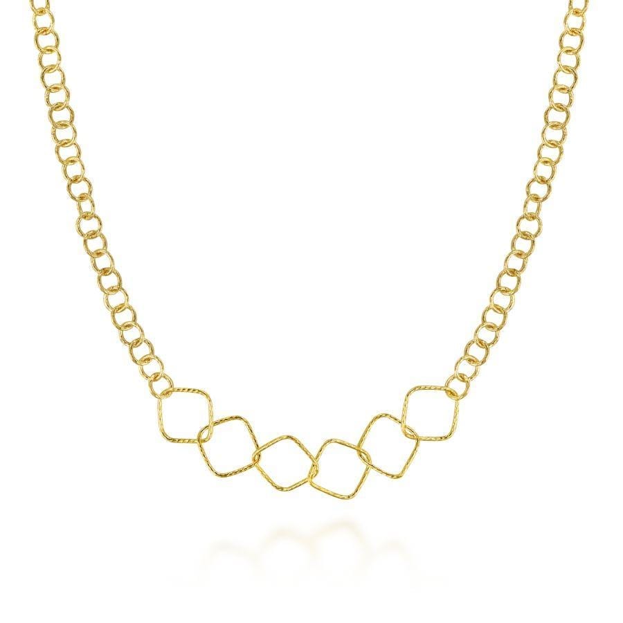 14K Yellow Gold Fashion Necklace