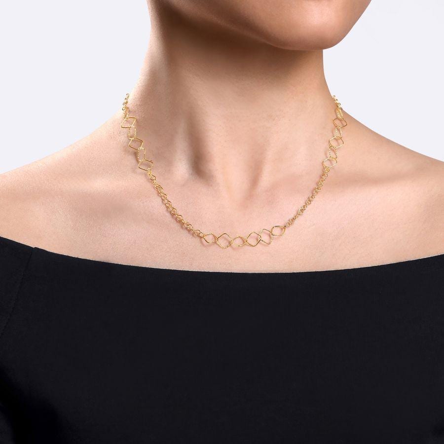 14K Yellow Gold Fashion Necklace - Image 3