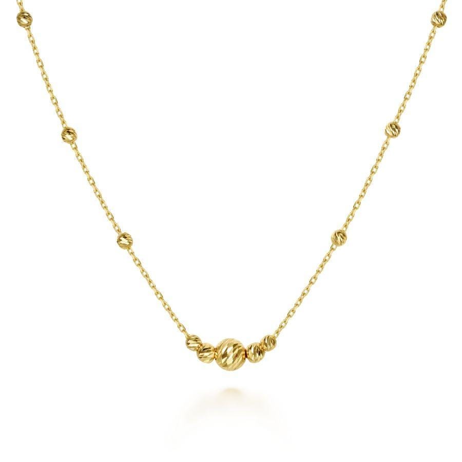 14K Yellow Gold Fashion Necklace