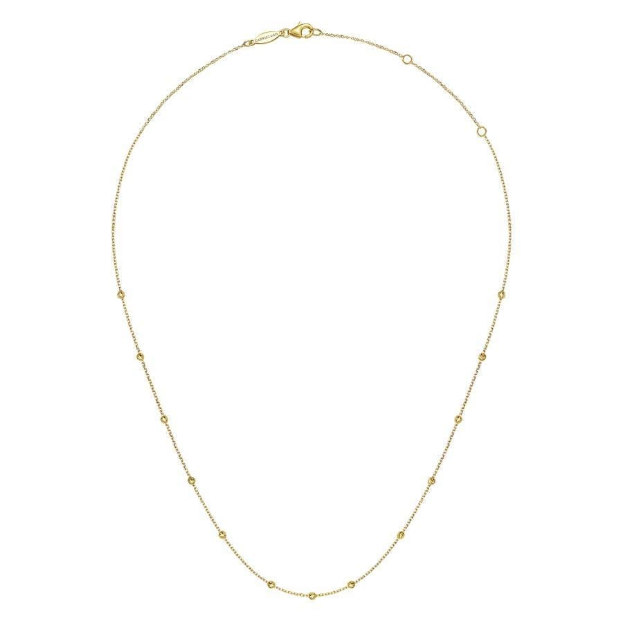 14K Yellow Gold Fashion Necklace - Image 2