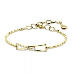 Diamond Bracelet in 14K Yellow Gold