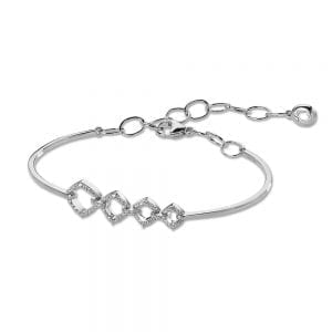 Diamond Bracelet in 14K White Gold