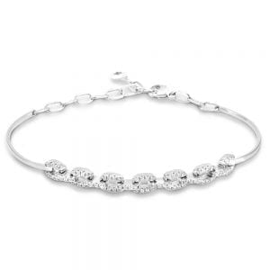 Cable Chain Diamond Bracelet