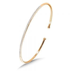 Classic Pave Diamond Bangle