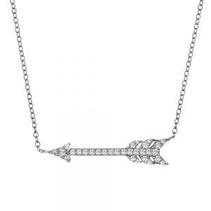 Diamond Arrow Necklace