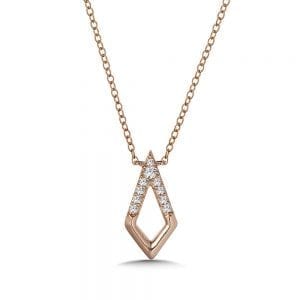 Diamond Kite Necklace