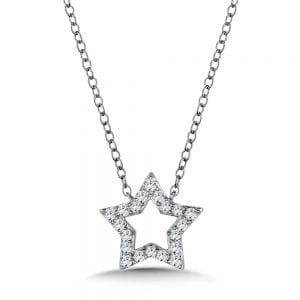Diamond Star Necklace