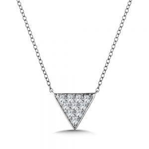 Triangle Diamond Necklace