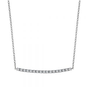 Diamond Bar Pendant