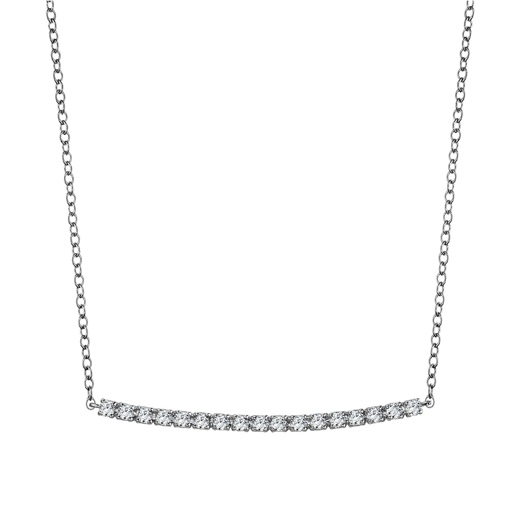 Diamond Bar Pendant