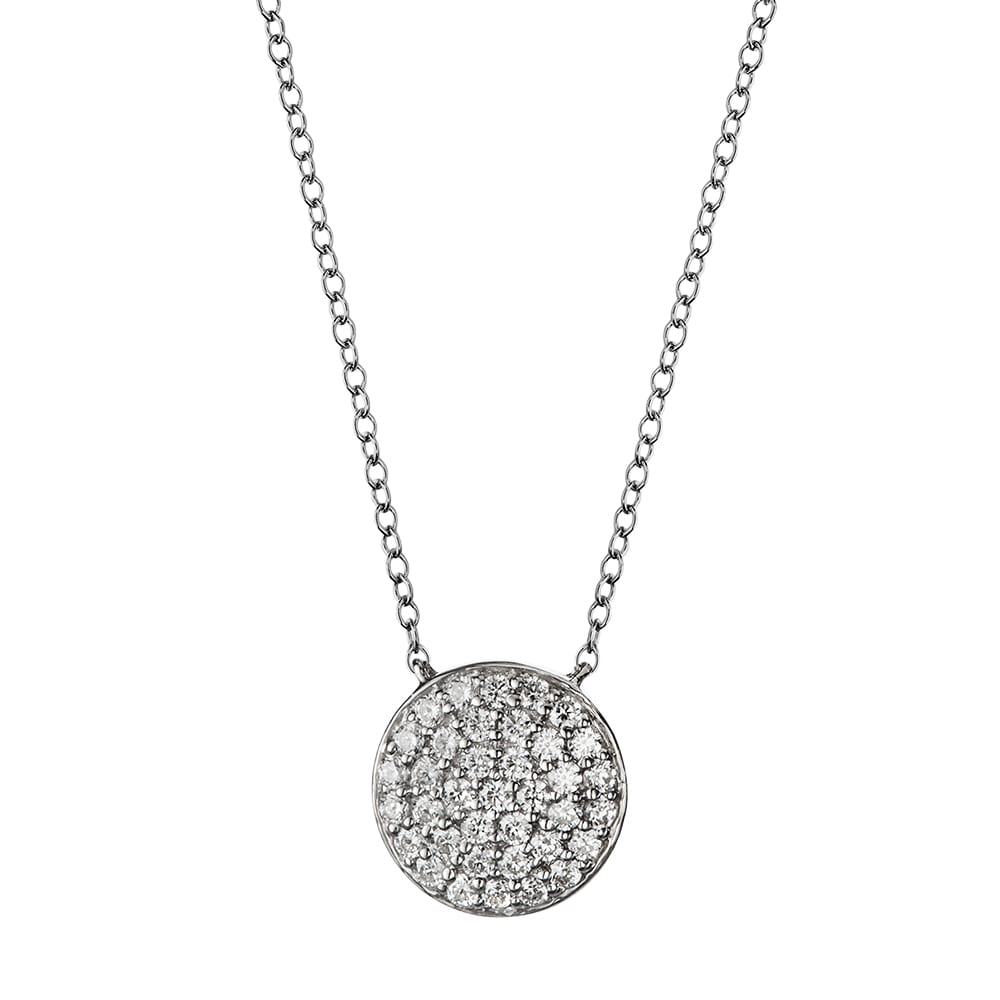 Diamond Circle Pendant