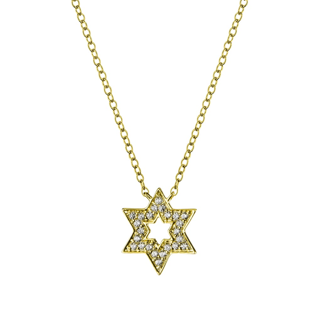 Diamond Star Shape Pendant
