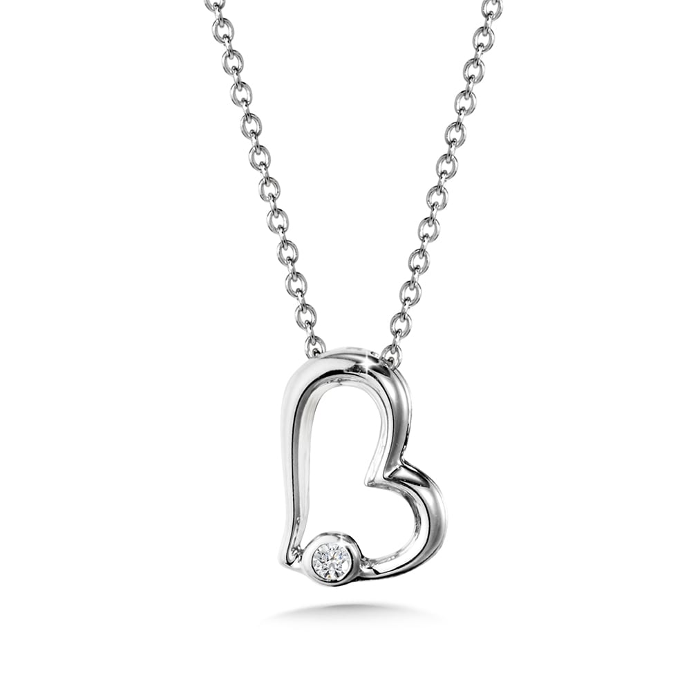 Diamond Heart Pendant