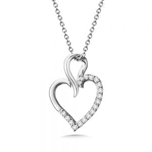 Diamond Heart Pendant