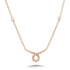 Open-Infinity Diamond Enhancer Necklace