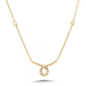 Open-Infinity Diamond Enhancer Necklace