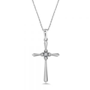 Diamond Cross Necklace