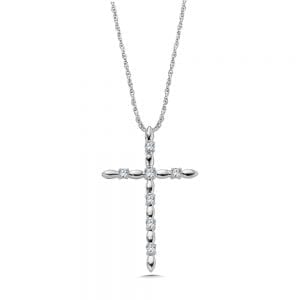 Diamond Cross Necklace