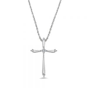 Diamond Cross Necklace