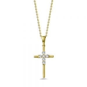 Diamond Cross Necklace