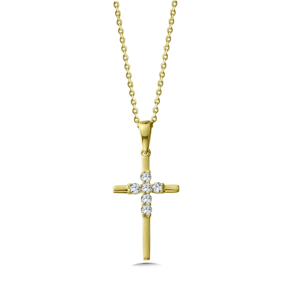 Diamond Cross Necklace