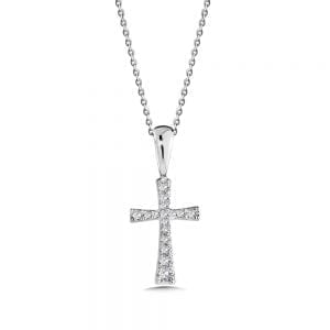 Diamond Cross Necklace