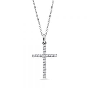 Diamond Cross Necklace
