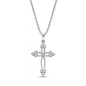 Diamond Cross Necklace