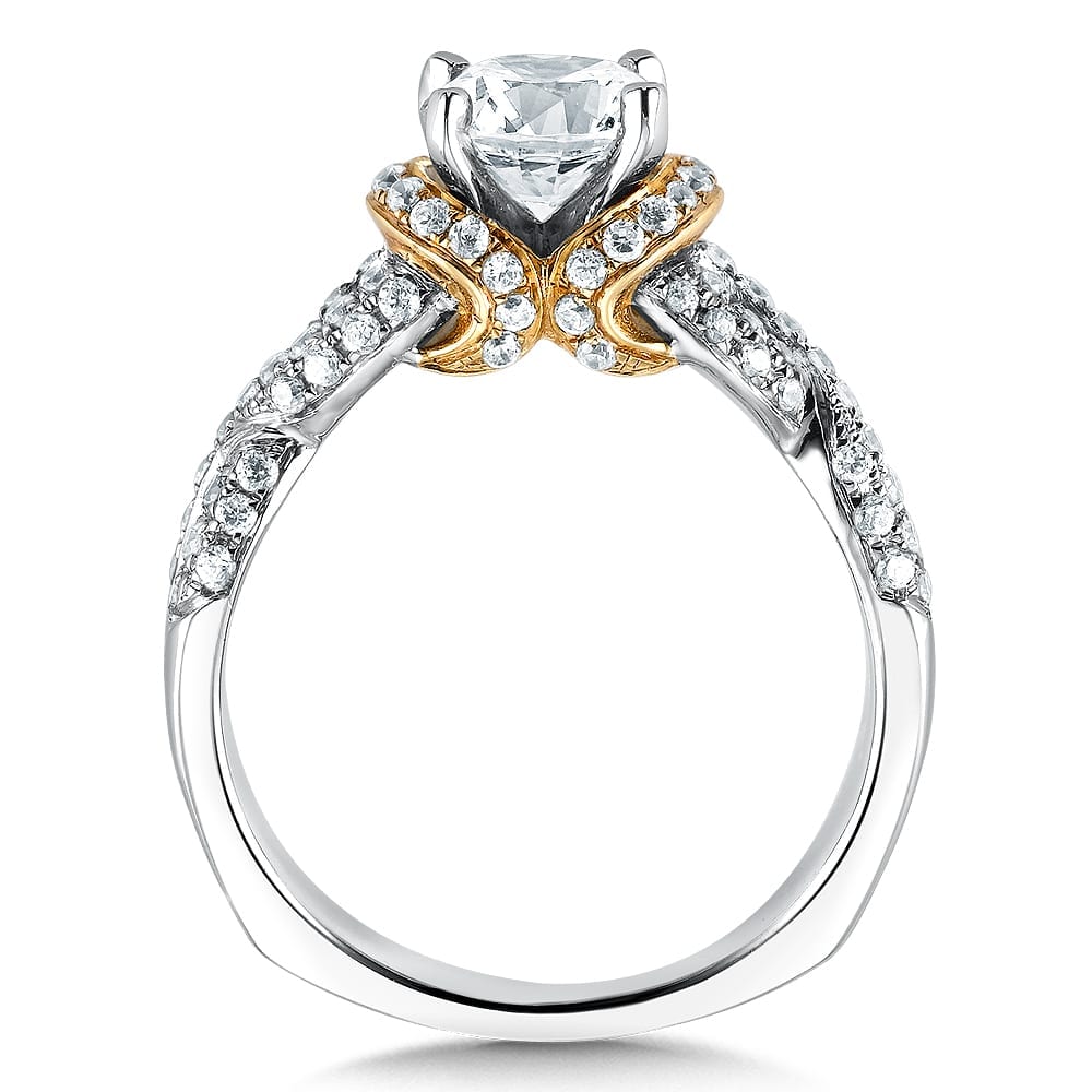 Spiral Style Engagement Ring - Image 2