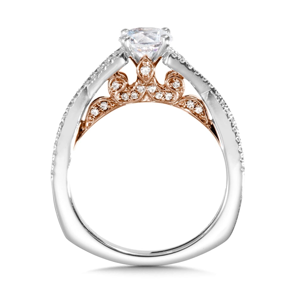 Split Shank Style Engagement Ring - Image 2