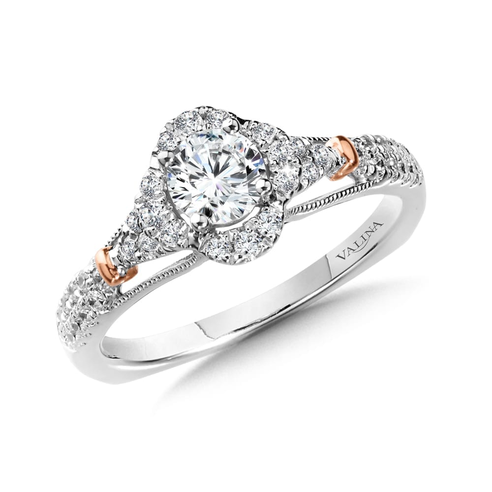Halo Style Engagement Ring