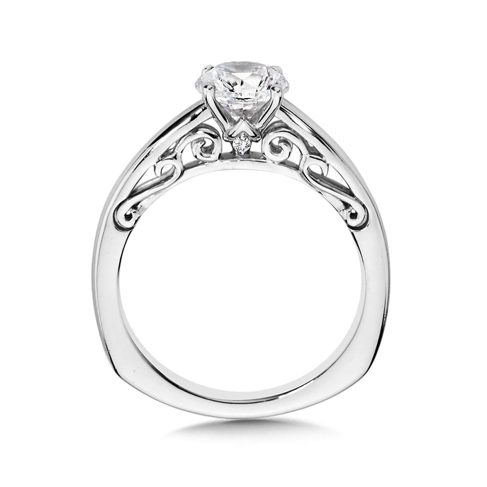 Solitaire Diamond Engagement Ring - Image 2