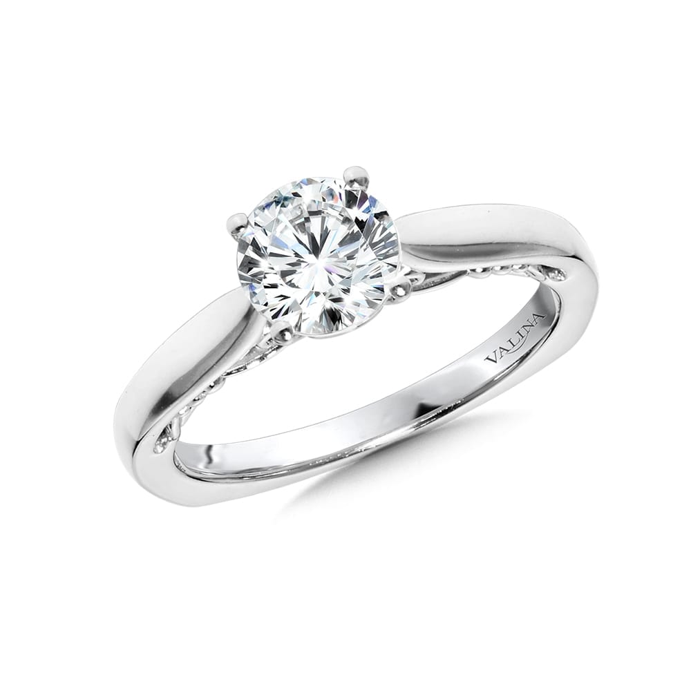 Solitaire Diamond Engagement Ring
