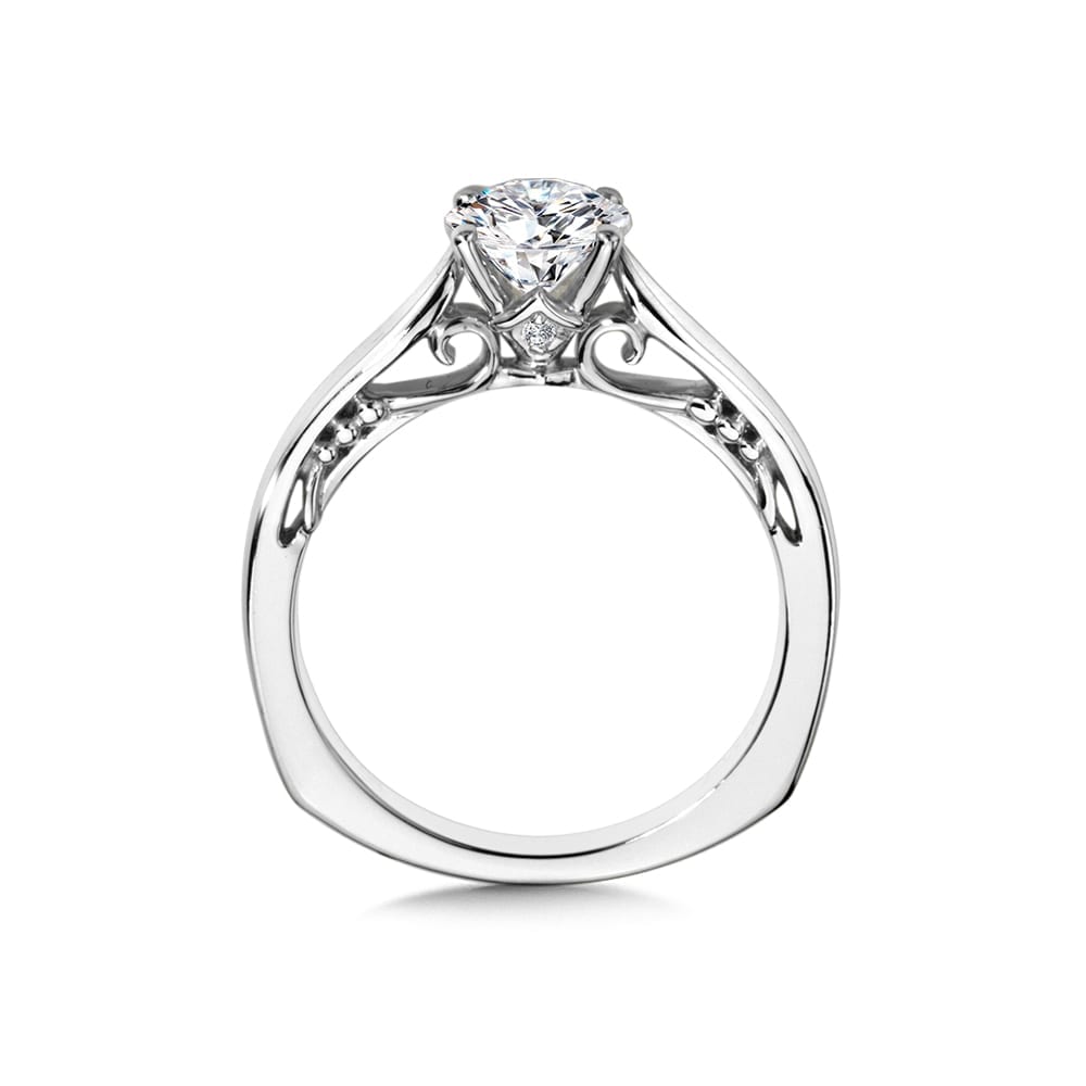 Solitaire Diamond Engagement Ring - Image 2