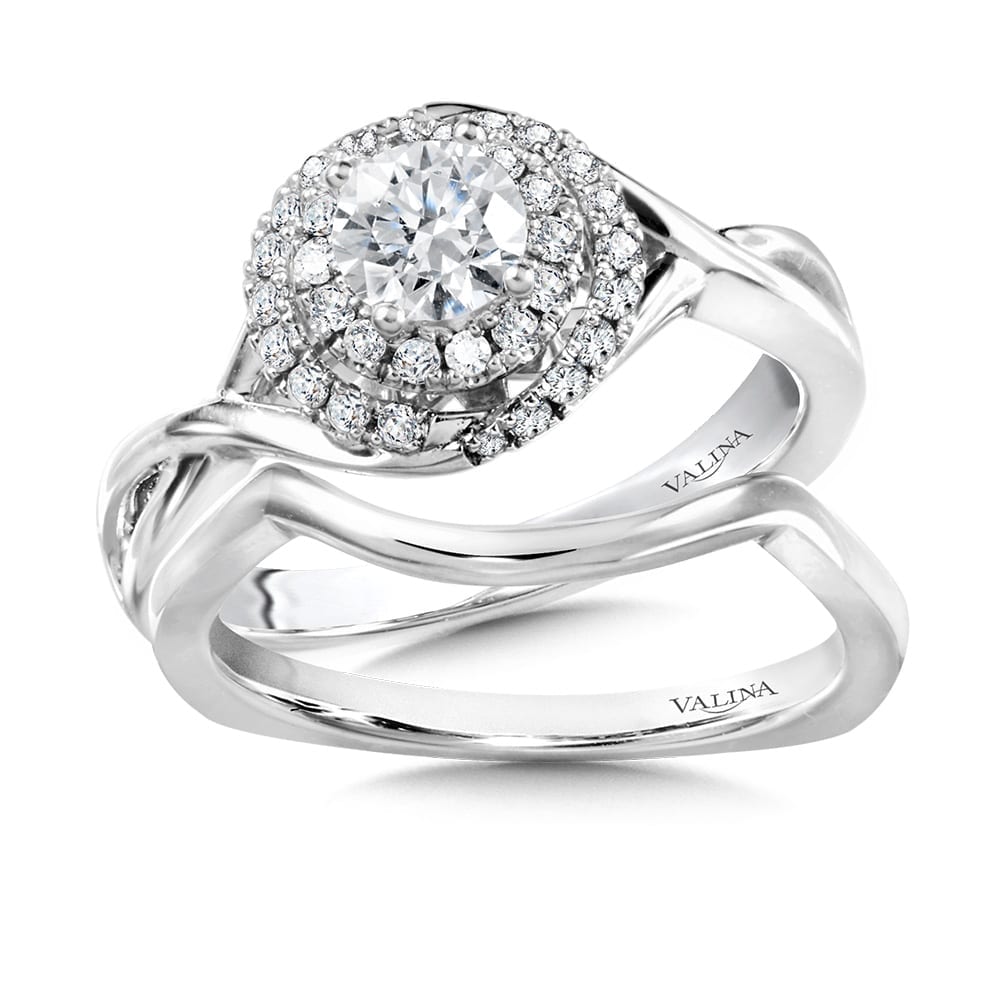 Double Halo Engagement Ring - Image 3