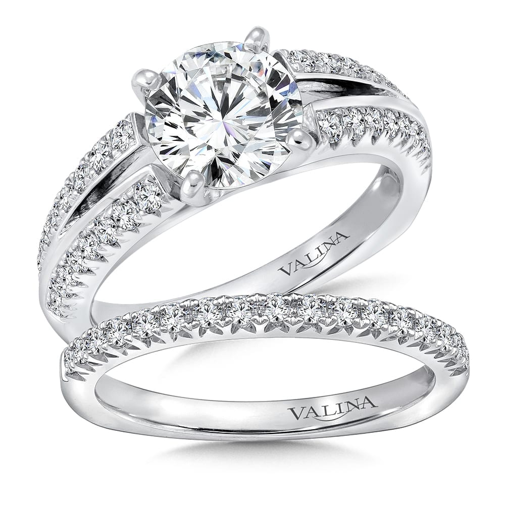 Split Shank Diamond Engagement Ring - Image 3