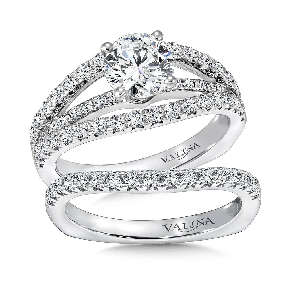 Split Shank Diamond Engagement Ring - Image 3