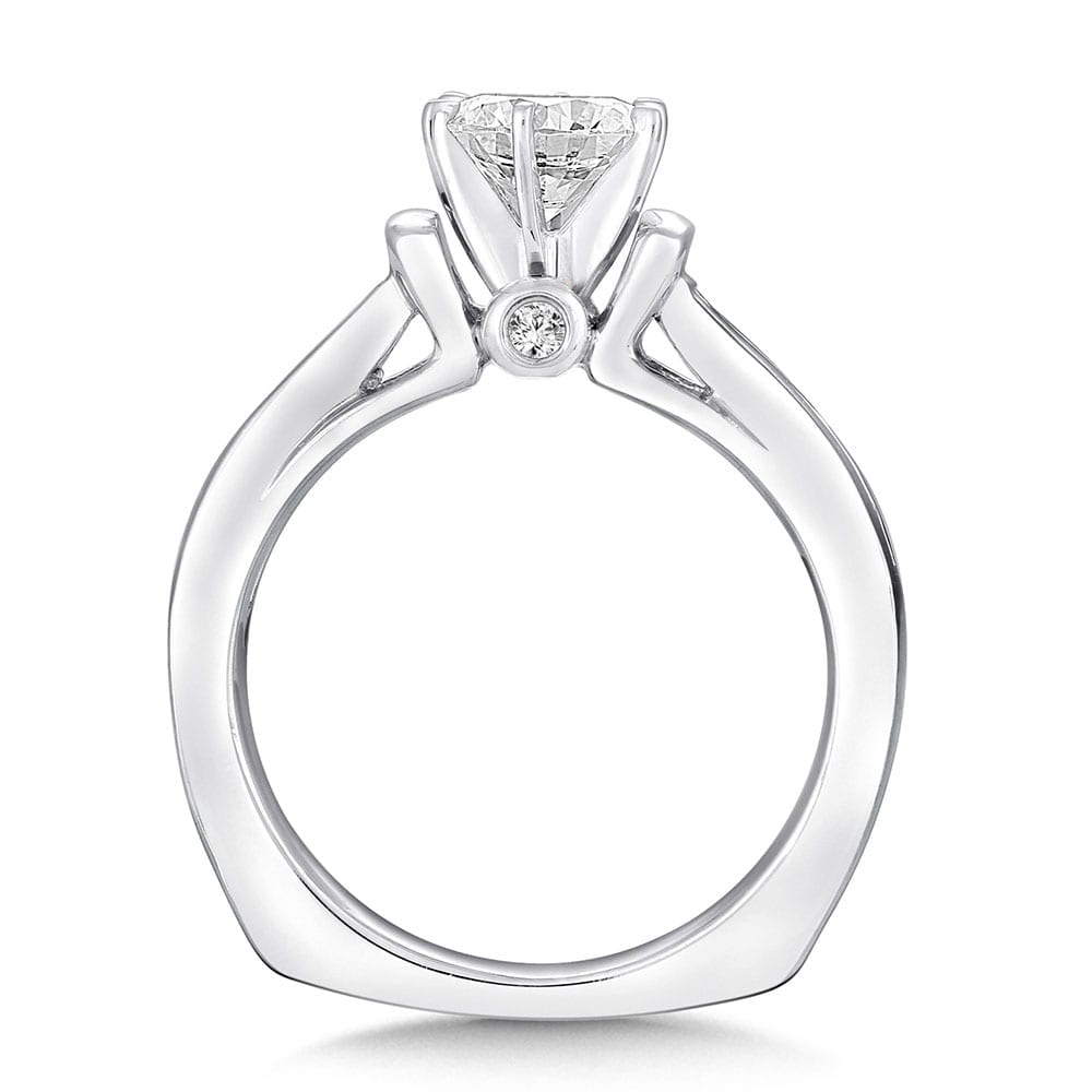 Channel-Set Diamond Engagement Ring - Image 2