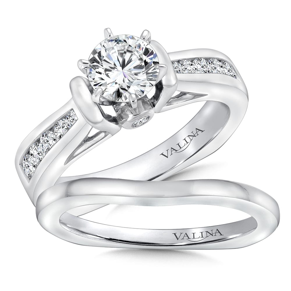 Channel-Set Diamond Engagement Ring - Image 4